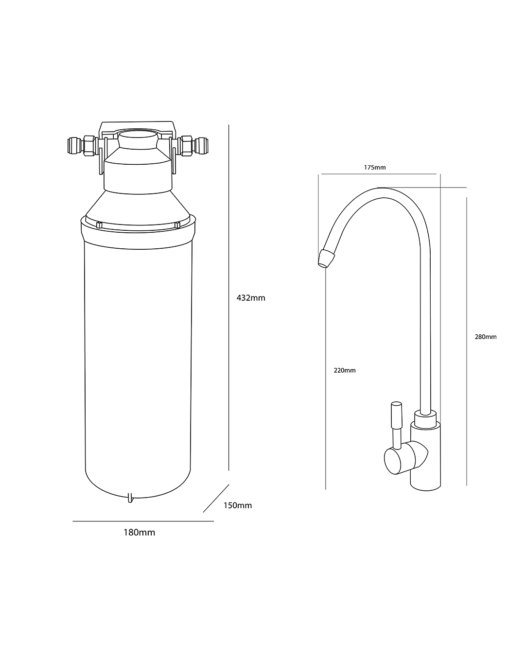 LSF560 Anti-Scale Water Filter + Replacement Subscription